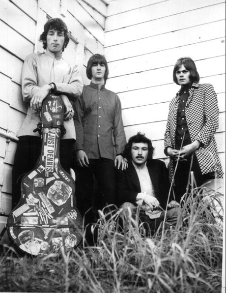 Cheshire Katt, 1967.
L to R: Dennis McCann, Doug Reid, John Donoghue, Colin McClean.
